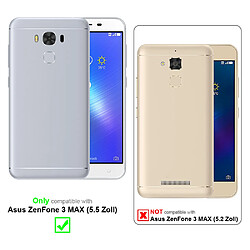 Cadorabo Verre trempé Asus ZenFone 3 MAX (5.5 Zoll) Film Protection