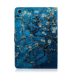 Avis Wewoo Housse Coque en cuir à rabat horizontal pour Motif fleurs d'abricot Galaxy Tab A 10.1 2019 T510 / T515avec porte-cartes et