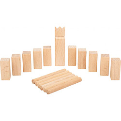 Small Foot Jeu de voyage Jeu des Vikings Kubb