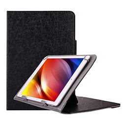 Wewoo Housse Étui noir pour tablette PC 7 pouces en cuir flip horizontal universel de texture avec support