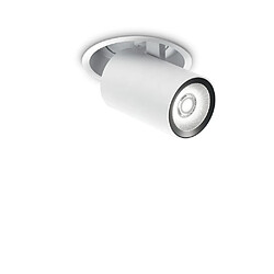 Ideal Lux Downlight encastré LED intérieur 12W intégré blanc 3000K