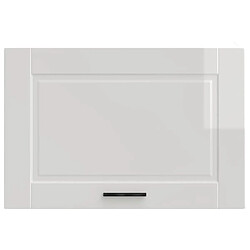 Acheter vidaXL Armoire murale de cuisine Porto blanc brillant bois ingénierie