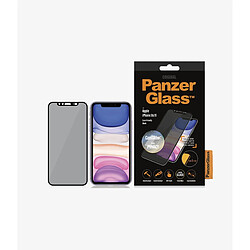 PANZERGLASS - PanzerGlass Apple iPhone XR/11 Coque Pro compatible Cache Caméra Friendly confidentialité, Noir