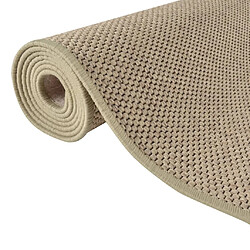 Acheter vidaXL Tapis de couloir aspect sisal sable 50x300 cm