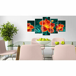 Paris Prix Tableau Imprimé Flaming Lily 100 x 200 cm