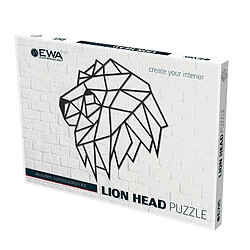 Youdoit Puzzle mural en bois - Lion 60,5 cm