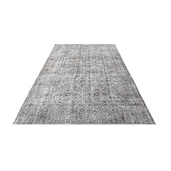 Avis Vidal Tapis de laine 300x185 gris Ultra Vintage