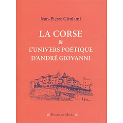 La Corse & l'univers poétique d'André Giovanni - Occasion