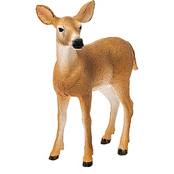 Acheter Schleich Figurine Biche de Virginie à Queue Blanche Wildlife Marron