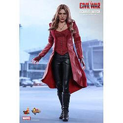 Hot Toys MMS370 - Marvel Comics - Captain America : Civil War - Scarlet Witch pas cher