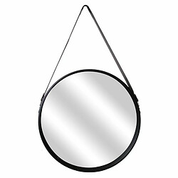 Paris Prix Miroir Rond Design Barbier 50cm Noir