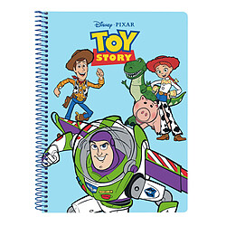 Carnet Toy Story Ready to play Bleu clair 80 Volets A5