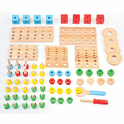 Tidlo Jeu de construction en bois