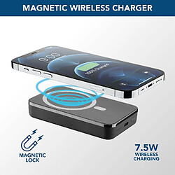 Acheter SANAG | Wireless Power Bank Mag 10000 | Chargeur De Batterie Compatible Avec Système Mag Safe - Capacité 10000Mah - Charge Sans Fil 7.5W - Pour Iphone 12 Et Versions Ultérieures - Noir