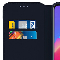 Avizar Housse Honor 8A/Huawei Y6 2019/Y6S Étui Portefeuille Fonction Support bleu nuit pas cher