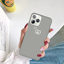 Acheter Wewoo Coque Pour iPhone 11 Pro Petit Cochon Motif Coloré Givré TPU Téléphone Housse de Protection Gris