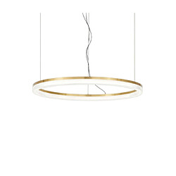 Ideal Lux Suspension LED Crown Métal Laiton