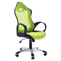 Beliani Chaise de bureau Vert citron iCHAIR