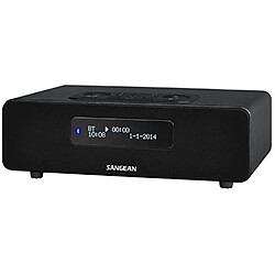 Sangean Radio numérique DAB+ FM-RDS Bluetooth Aux-in avec 20 stations préprogrammées noir