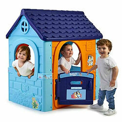 Maison de jeux pour enfants Feber Bluey House 142 x 85 x 108 cm Bleu Orange