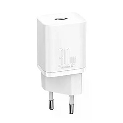 Chargeur Baseus Super Quick Charge 30W Eu Blanc