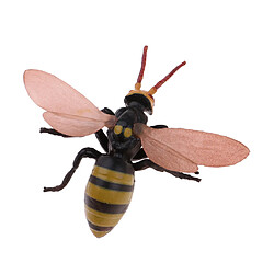 Avis 6 Pièces Mini Figurines Animaux Insectes en Plastique avec Loupe Piédestal et Anneau Science Modèle Enfants Jouets