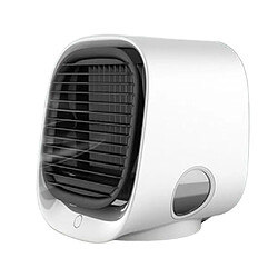 Refroidisseur D'air évaporatif Portable Ventilateur Refroidissement Climatiseur Humidificateur Blanc