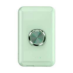 Banque De Puissance De Chargeur Magnétique Ultra Mince 15W Pour IPhone 12 Mini Magsafe Green