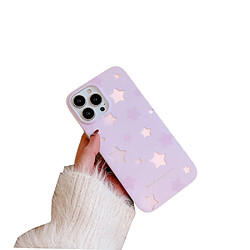 General Coque pour iPhone, coque pour iPhone 11, coque en silicone de protection de tout le corps, protection parfaite de votre téléphone portable, design créatif étoiles roses, le meilleur cadeau pour petite amie.