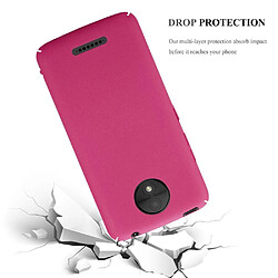 Cadorabo Coque Motorola MOTO C PLUS Etui en Rose pas cher