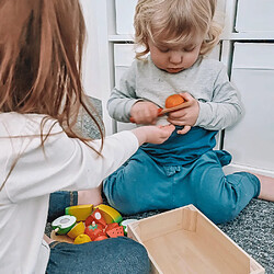 Acheter Bigjigs Toys Caisse de fruits à découper en bois