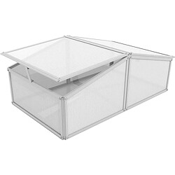 Vitavia Serre potagère en aluminium anodisé Gaia 0.6 m².