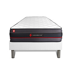 Somness Ensemble sommier + matelas REGEN à mémoire de forme 90x200