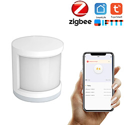 Super Mini Tuya Alimenté ZigBee PIR Détecteur de Mouvement Sans Fil Détecteur Infrarouge Passif Sécurité Alarme Antivol Capteur Tu