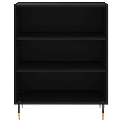 Avis vidaXL Buffet noir 57x35x70 cm bois d’ingénierie