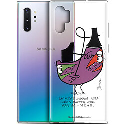 Caseink Coque Pour Samsung Galaxy Note 10+ / Plus (6.8 ) [Gel HD Collection Les Shadoks ? Design Soi-Même - Souple - Ultra Fin - Imprimé en France]