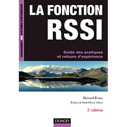 La fonction RSSI : guide des pratiques et retours d'expérience