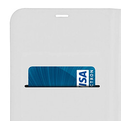 Avizar Housse Huawei Y9 2019 Etui Portefeuille Porte-Carte Coque rigide - blanc pas cher