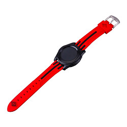 Wewoo Bracelet rouge pour Samsung S3 Simple Fashion Stripes Pattern Montres Bande