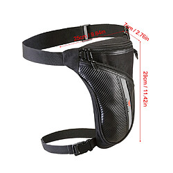 Avis Sac de Jambe Moto Sacoche de Ceinture Vélo Cyclisme, 29*7cm