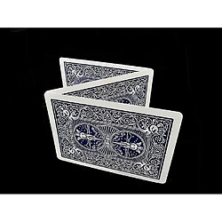 Acheter Universal 1 pcs vélo double bleu arrière pas de cartes à jouer aux cartes magiques