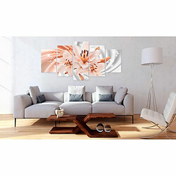 Paris Prix Tableau Imprimé Coral Lilies 100 x 200 cm