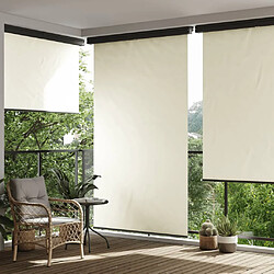 vidaXL Auvent latéral de balcon 175x250 cm Crème