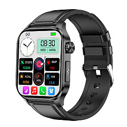 Yonis Montre Connectée Écran AMOLED 2.04 Pouces