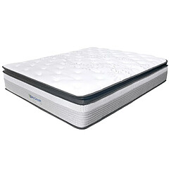 Acheter Meubler Design Matelas Avec Sur-matelas Intégré Épaisseur 33cm Montblanc - 140x190