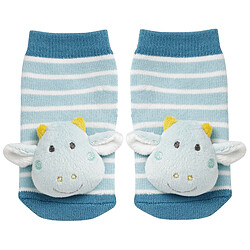 Fehn Chaussettes Hochet Little Castle Dragon