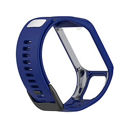 Bracelet de montre Accessoires montre connecté pour Tomtom4 - Bleu foncé