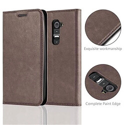 Avis Cadorabo Coque LG G2 Etui en Brun