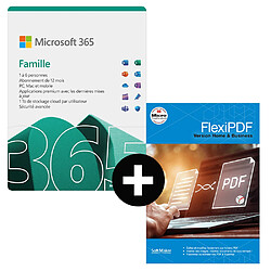 Pack Microsoft 365 Famille + FlexiPDF Home & Business 