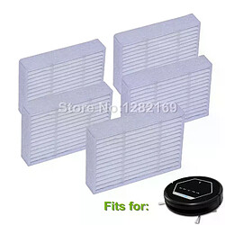 Accessoire de filtre HEPA Robot 5 pièces/lot pour RolliBot BL618, pièces d'aspirateur Robot Cleanmate s800